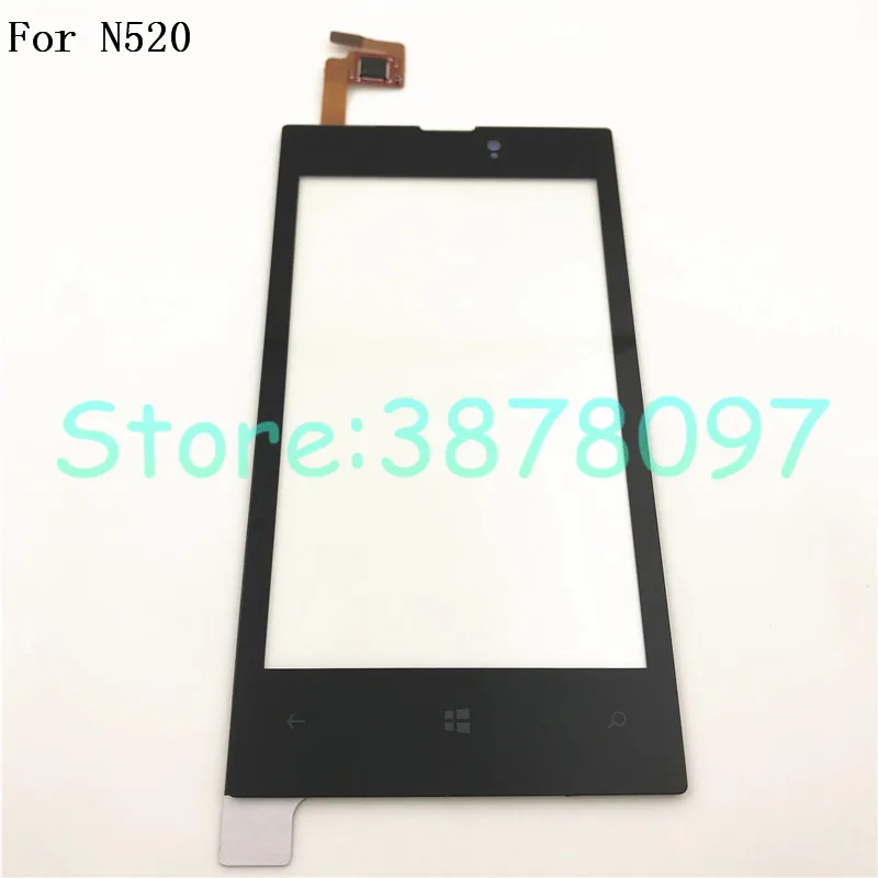 Высококачественный сенсорный экран 4 0 дюйма для Nokia Lumia 520 N520 с передним