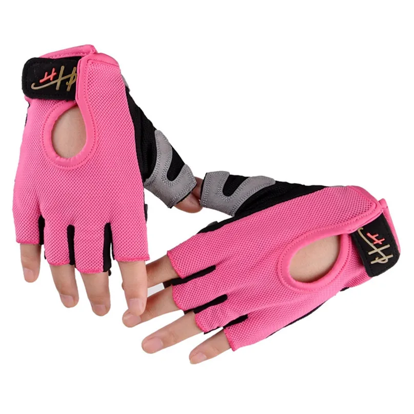 Cycling Gloves Anti Skid Bike Mens Women's MTB Sports Gloves Mountain Bicycle Half Finger Gloves Shockproof Ciclismo #2g28#F (4)