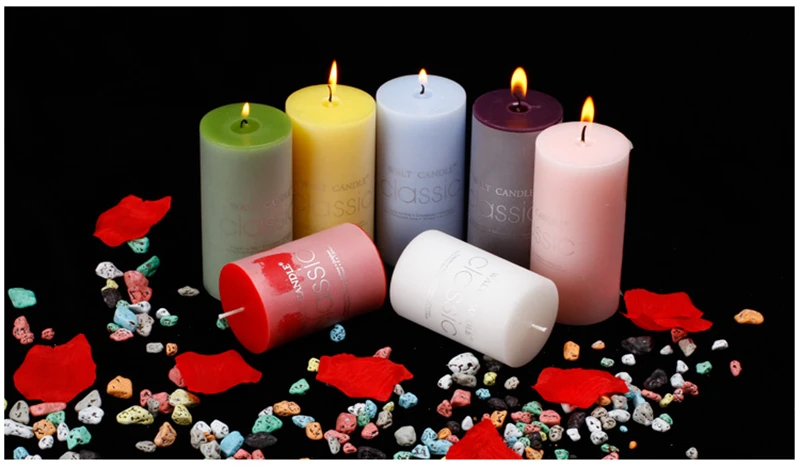 Bianche Candele Profumate Декоративные Ароматические свечи для свадьбы, дня рождения, вечеринки, романтическое предложение, чувственные 6A01