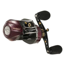 Fishdrops 17+ 1 шариковая подшипниковая Рыболовная катушка литая Рыболовная катушка левая/правая ручка GT 6,3: 1 Рыболовная катушка катушки Карп pesca carretilha