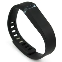 10 шт./Партия. черная большая сменная Резиновая лента с застежкой. Для Fit bit Flex. Нет трекера. Большой гибкий силиконовый ремешок