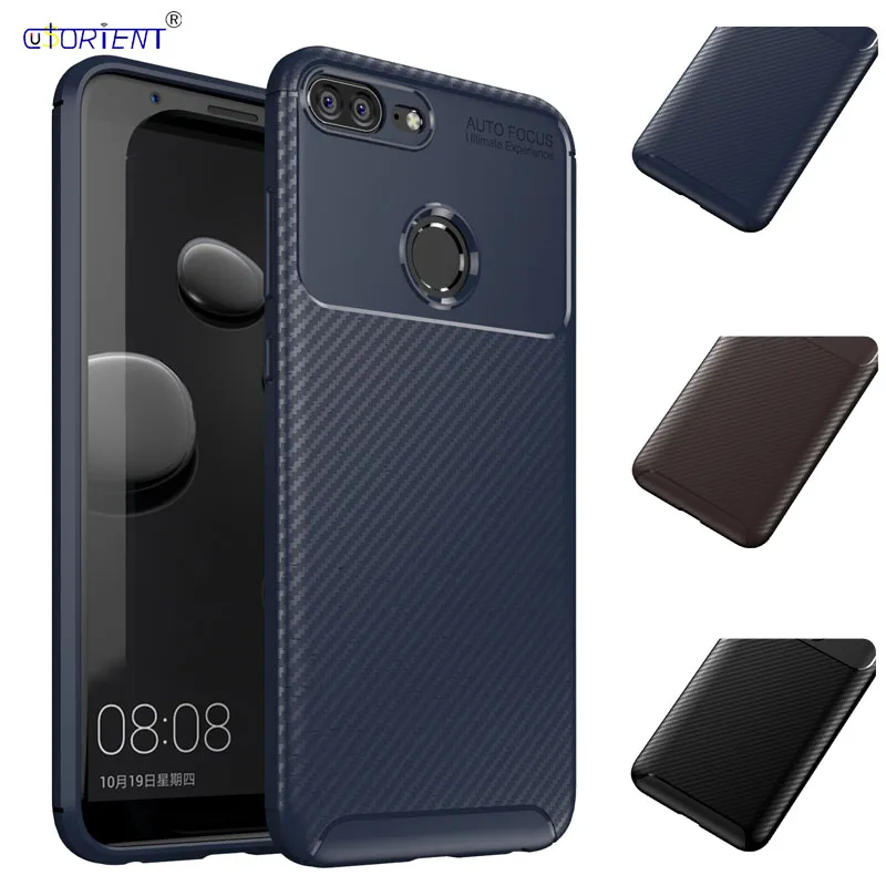 Чехол для Huawei Honor 10 Lite 10i из углеродного волокна P Smart 2019 HRY LX1 LX1T POT силиконовый чехол
