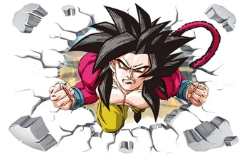 

3D Dragon Ball Z Goku Anime Wall Decal Removable Graphic Wall Sticker Mural Decor B523 Free Shipping