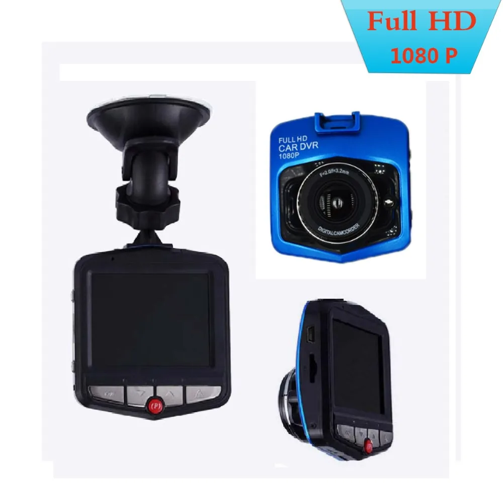GT300 Car Dvr LCD 1080P Video Camera Trace Cam Full HD G-sensor Night Vision Dashcam Car camera English  Russian Manual Auto DVR
