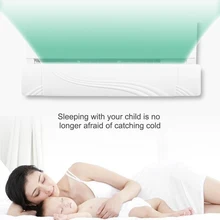 Простой полезный кондиционер ветровой дефлектор Телескопический регулируемый угол Легкая установка FP8