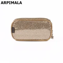 Shiny Sequins Makeup Bags Women Luxury Cosmetic Bags Necessaries Travel Make Up Case Small Brush Pouch Beauty Toiletry Organizer