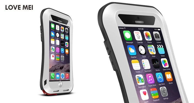 Small Waist Armor Metal Case For iPhone 6s Plus  (17)