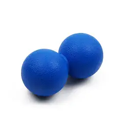 13*6 см TPR арахис Массажный мяч фитнес двойной Лакросс облегчить боль Напряжение расслабить мышц терапии Myofascial