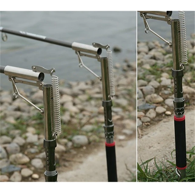 Folding Stainless Steel Spring Cashing Rod Automatic Fishing Rod Fish