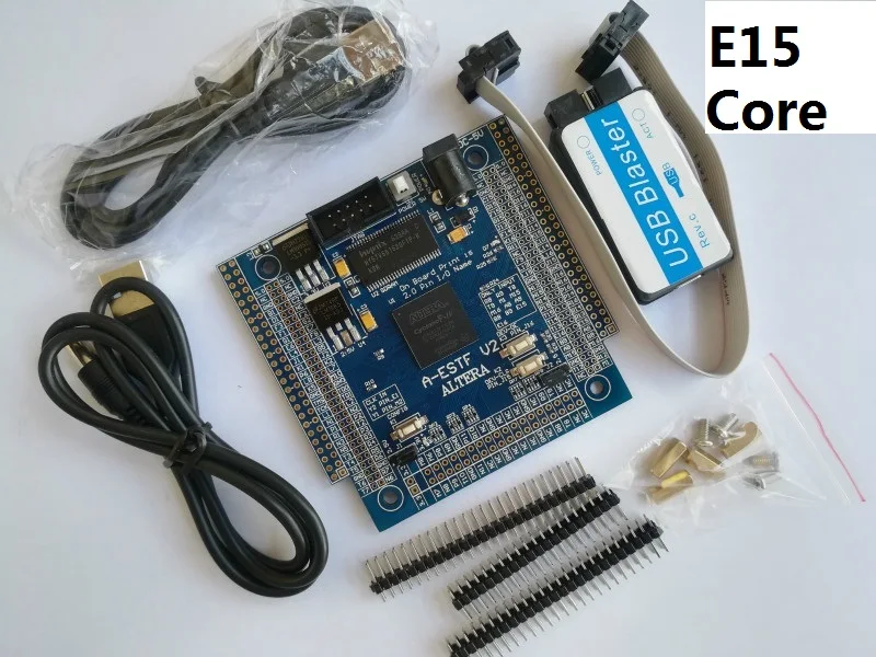 

E15 altera fpga board altera board fpga development board EP4CE15f17C8N NIOS II board+ SDRAM +USB DC-5V POWER