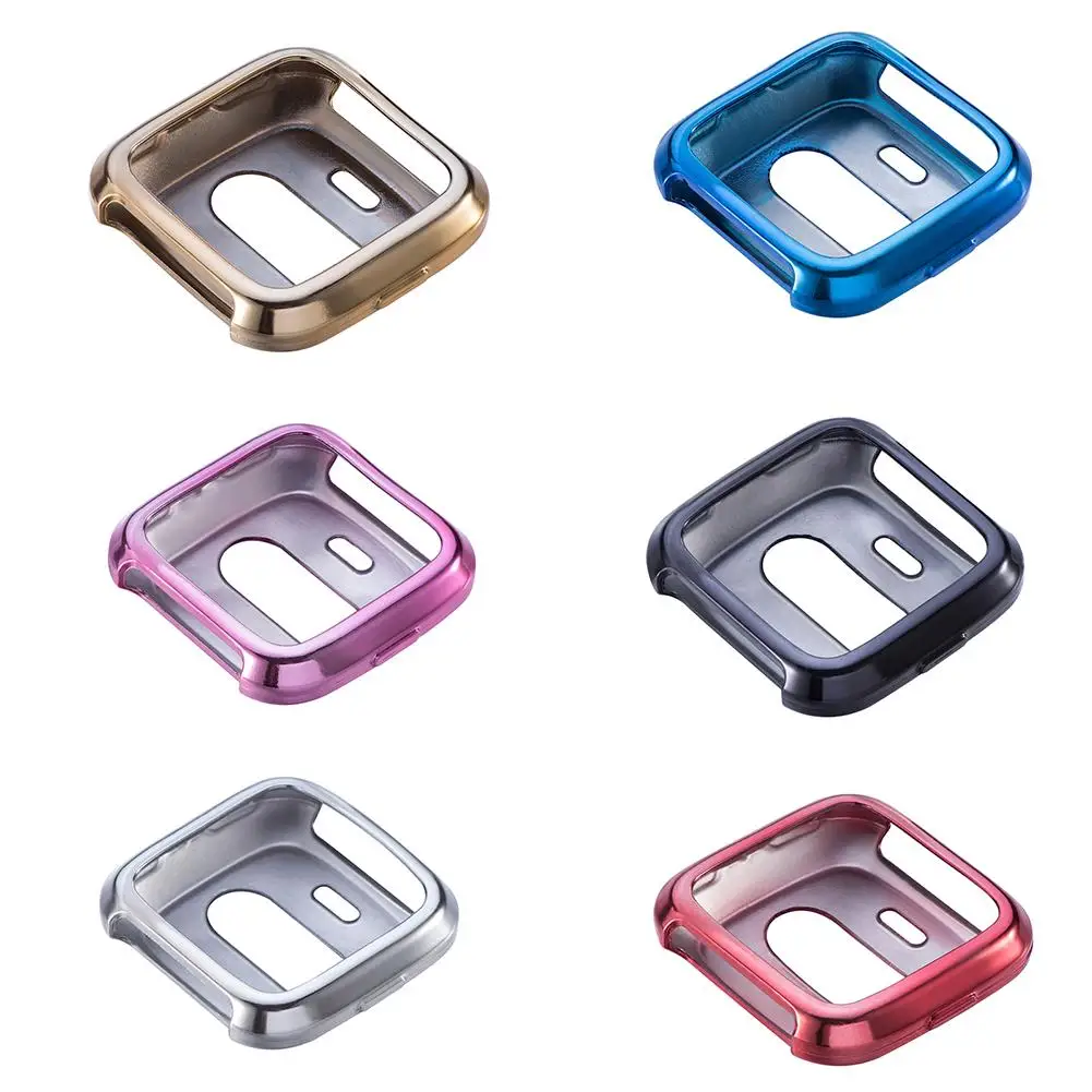 

Ultra Thin Soft Plating TPU Protective Case Cover for Fitbit Versa Smart Watch