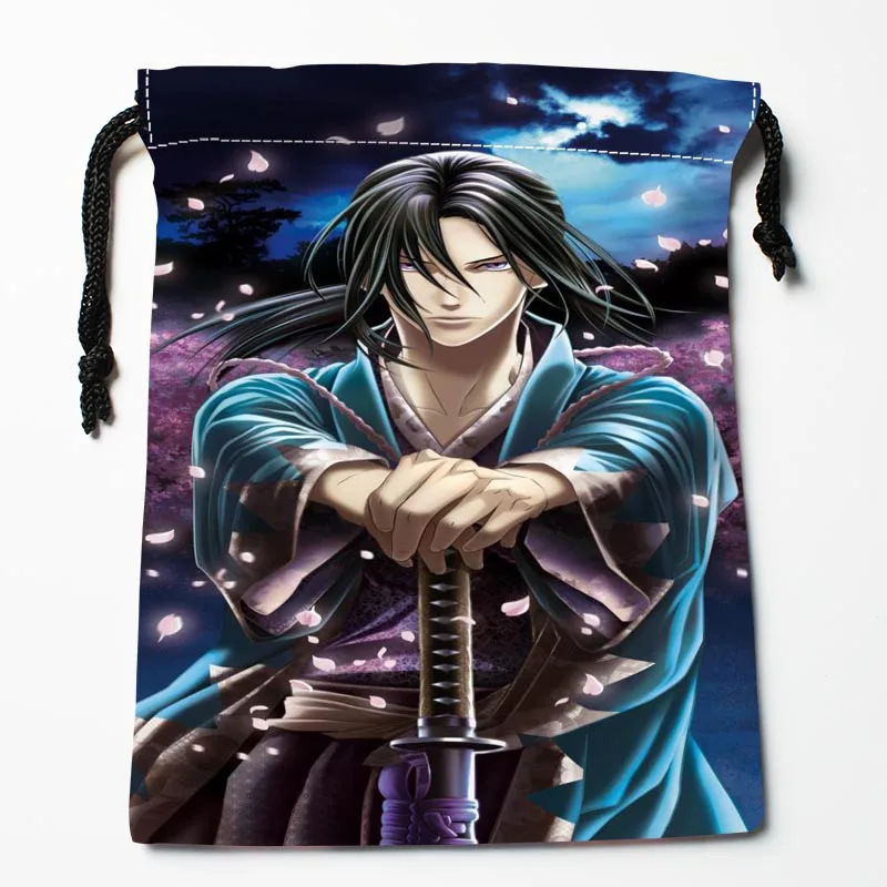 

Custom Hakuouki Shinsengumi Kitan Printed Drawstring Receive Bag Compression Type Storage Bags Custom packaging Gift Bags