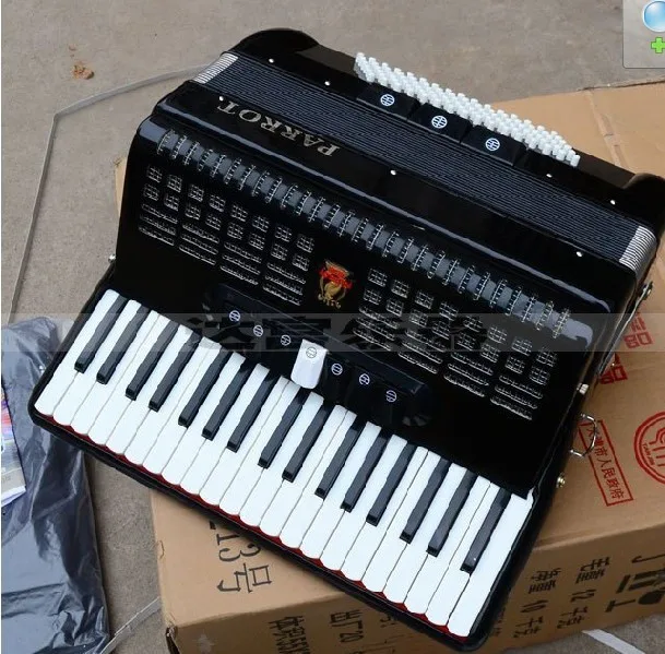 Акция 2019 г. реальные инструменты Новое поступление Diatonic 37 аккордеон попугай Sanfonas