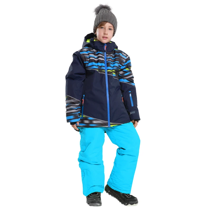 Phibee/зимняя куртка для мальчиков; лыжные куртки; уличная теплая куртка; водонепроницаемая ветрозащитная дышащая детская одежда