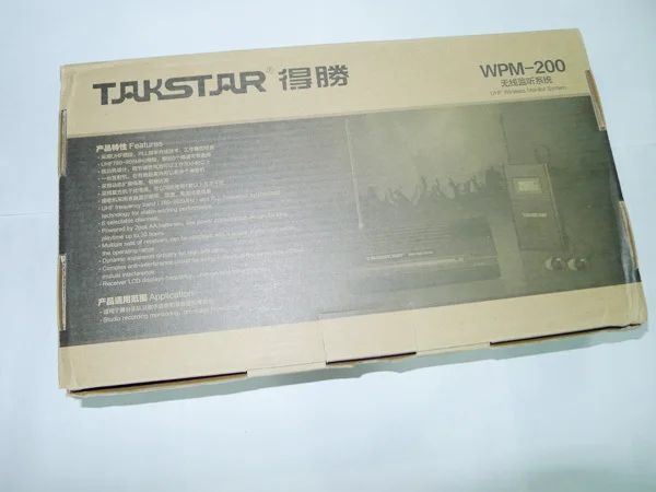 Горячая Takstar WPM-200 беспроводной монитор система наушников на сцене производительность набор для мониторинга 50 метров