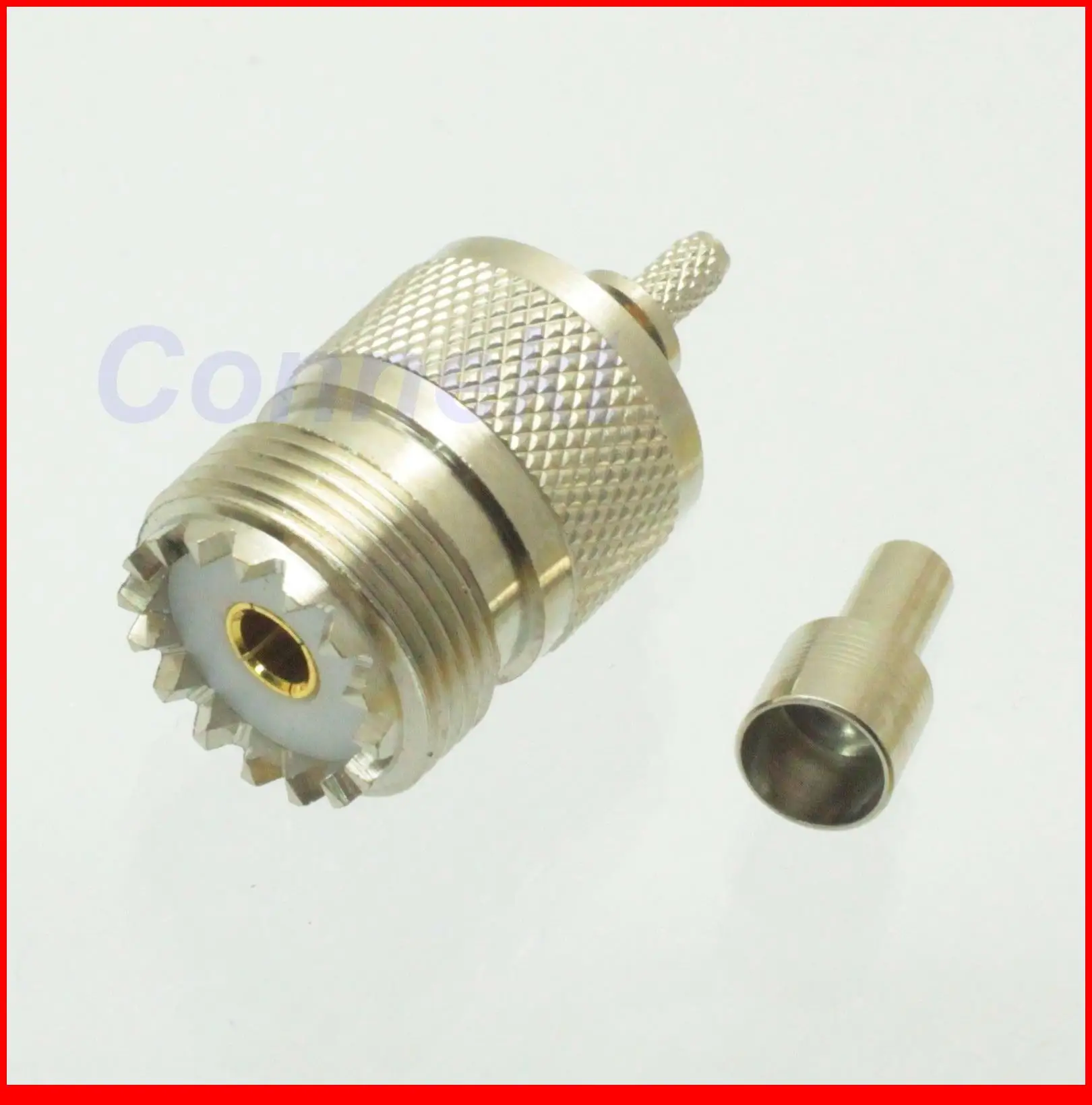 

10pcs/lot UHF female window crimp RG174 LMR100 RG316 RF connector
