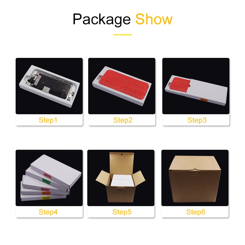 EFaith 20 шт./лот Tianma качественный 4 7 дюймовый дисплей для iPhone 6 6G 6S 7G 8G ЖК без битых
