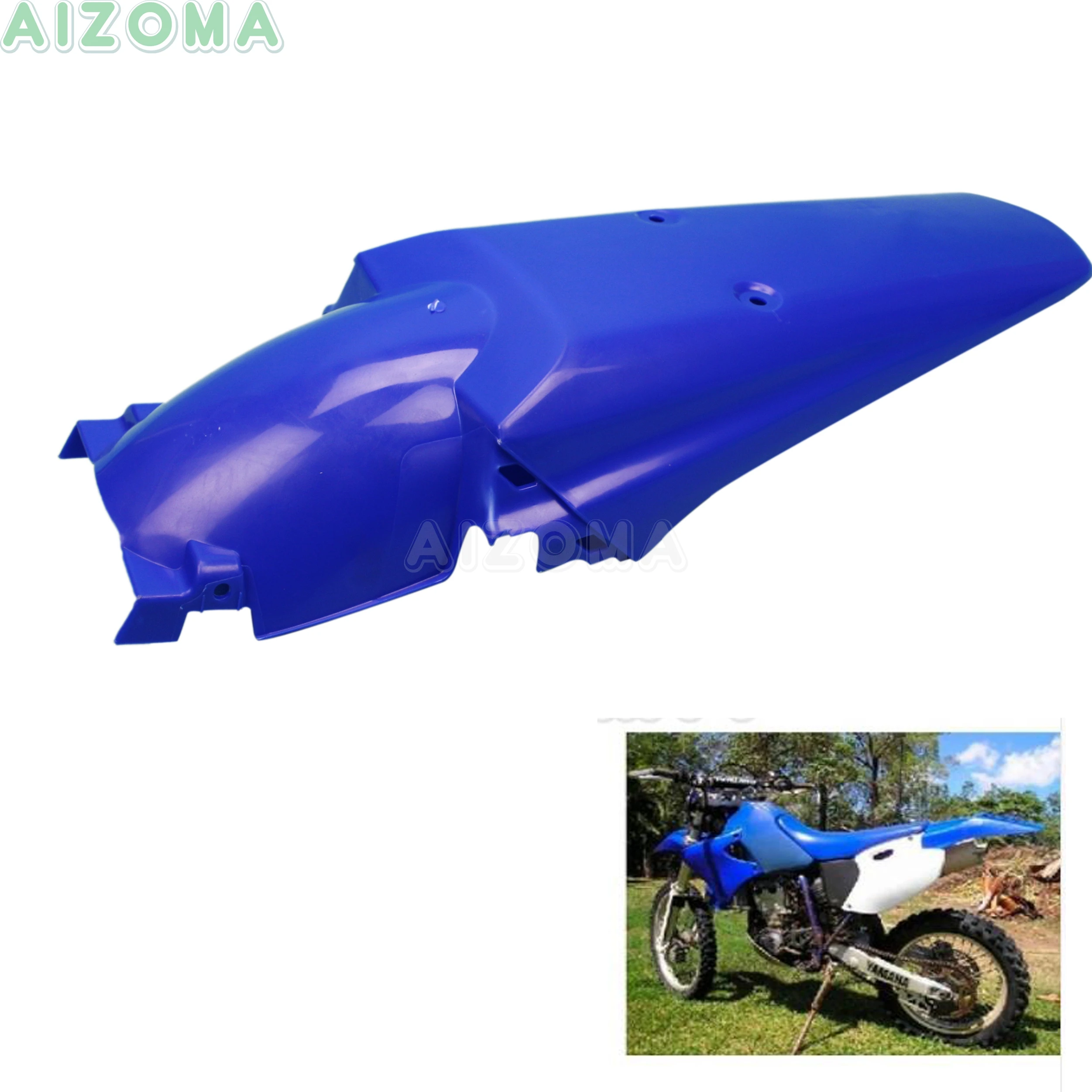 

Blue Rear Fenders For Honda XR 250 R XR 400 R Universal Motorcycle Supermoto Mud Plate Fender Motocross Mudguard Prevent Dirty