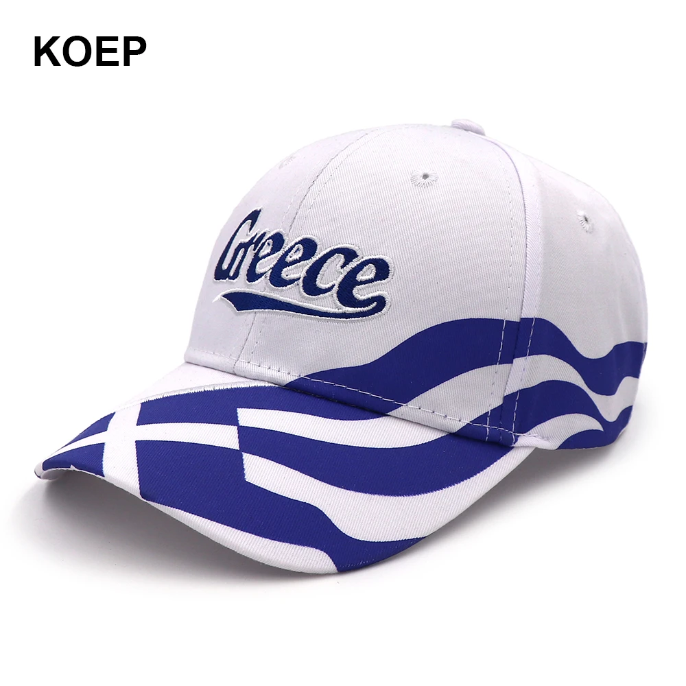 KOEP Весенняя модная бейсбольная Кепка Snapback греческий флаг Кепка s для женщин Летняя сетчатая Кепка водителя грузовика для девочек унисекс хип-хоп шапки