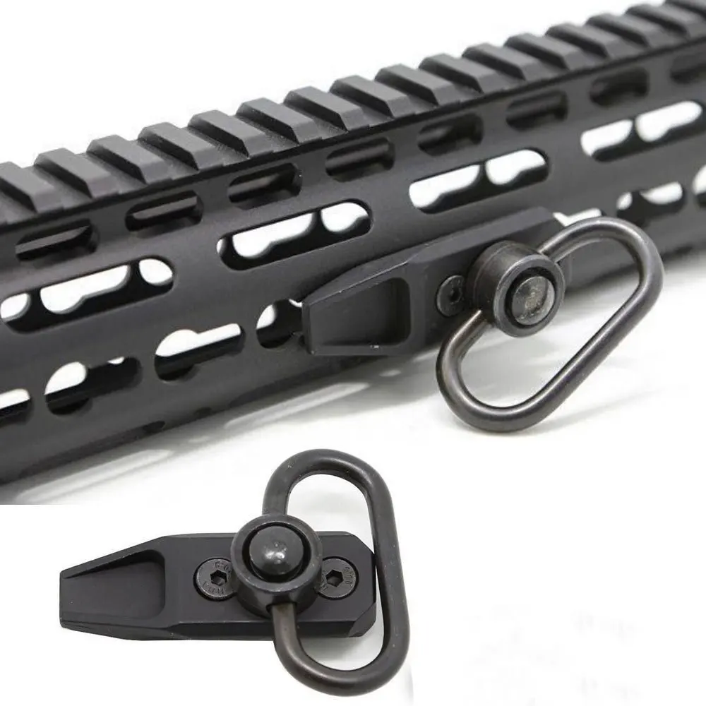 

VERY100 Tactical KeyMod Modular Direct Attachment Quick Detach QD Sling Swivel Mount Kit