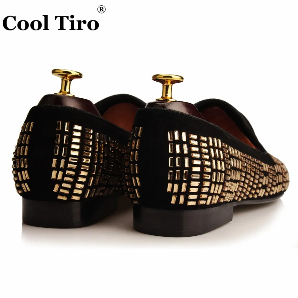 Gold Crystal Slippers shoes (7)