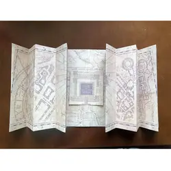 POFUNUO 77x22 см Харри Поттер Хогвартс Marauder's географические карты волшебного мира Волшебный подарок косплэй коллекция Magic Prop для hp вентиляторы