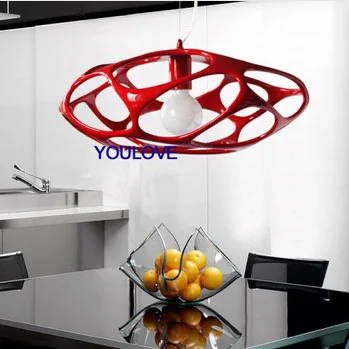 

Modern Resin Bird Nest Pendant Lights Fixture Nordic Cube Birdnest Droplight Home Indoor Lighting Hanging Lamps D46cm*H16cm