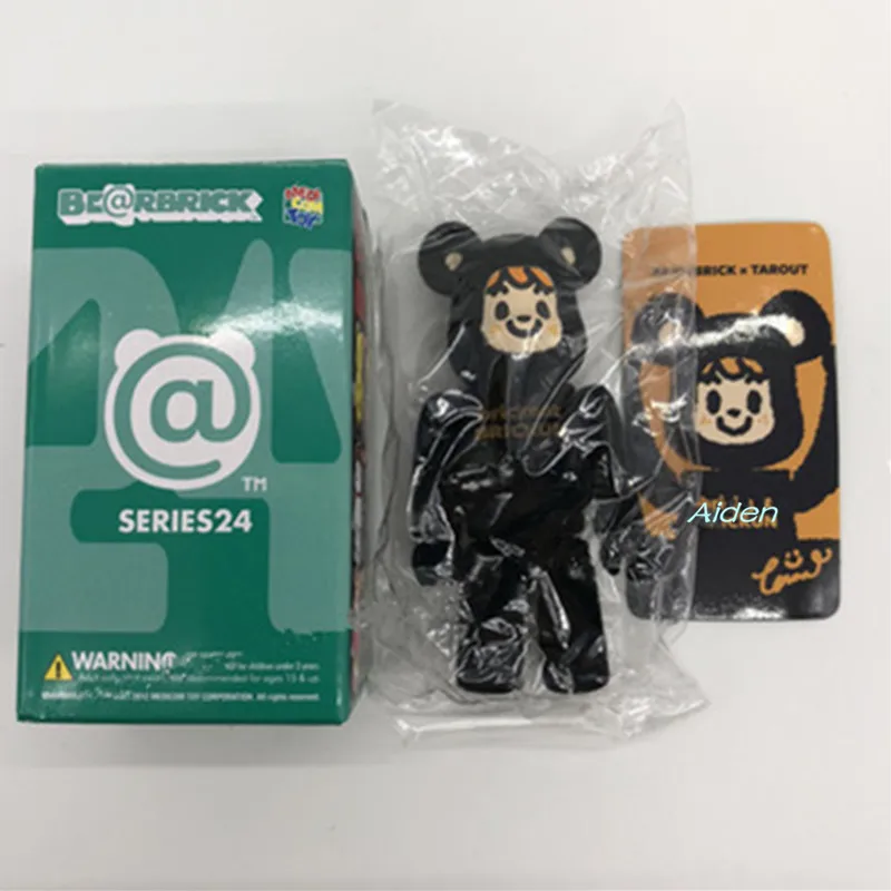 

3" Bearbrick Gloomy Kaws BB Be@rbrick 100% BASIC Original Fake BASIC Artist Flocking Street Art PVC Action Figure Toy BOX Z684