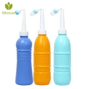 Mrosaa портативный распылитель биде для ванной комнаты, бутылка для биде для путешествий, ручное биде, гигиена, личная очистка, спрей для мытья душа - изображение