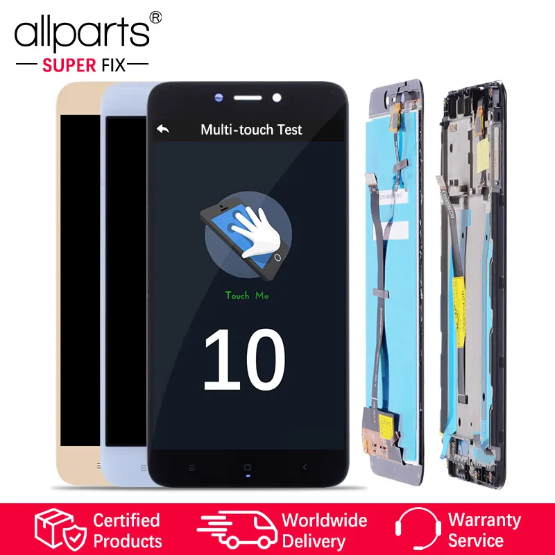 

Tested Warranty 5.0 inch 1280x720 Display For XiaoMi RedMi 4X LCD with Touch Screen Digitizer Assembly Replacement Parts