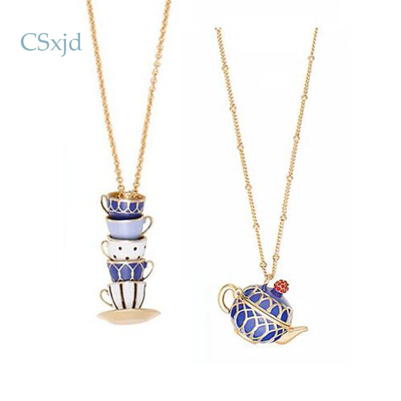 Teacup neckalce