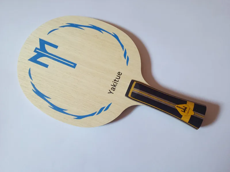 Yatikue Good quality long handle table tennis racket blade bats ping