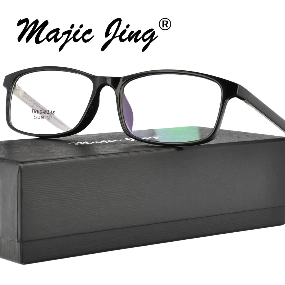 Магия Jing TR90 RX оправы близорукость очки по рецепту очки для мужчин 6238