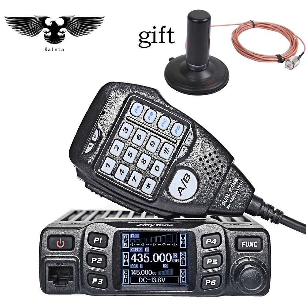imágenes para AnyTone AT-778UV Transceptor de Radio Móvil de Doble Banda VHF/UHF de Dos Vías y Amateur Ham Radio Walkie talkie por camionisti Radio imágenes para AnyTone AT-778UV Transceptor de Radio Móvil de Doble Banda VHF/UHF de Dos Vías y Amateur Ham Radio Walkie talkie por camionisti Radio