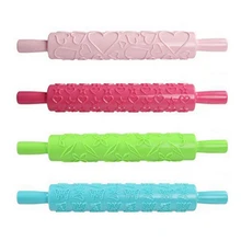 Антипригарная скалка для помадки тиснение торта тесто ролик украшения трафарет для выпечки ремесла DIY кухонные инструменты для выпечки