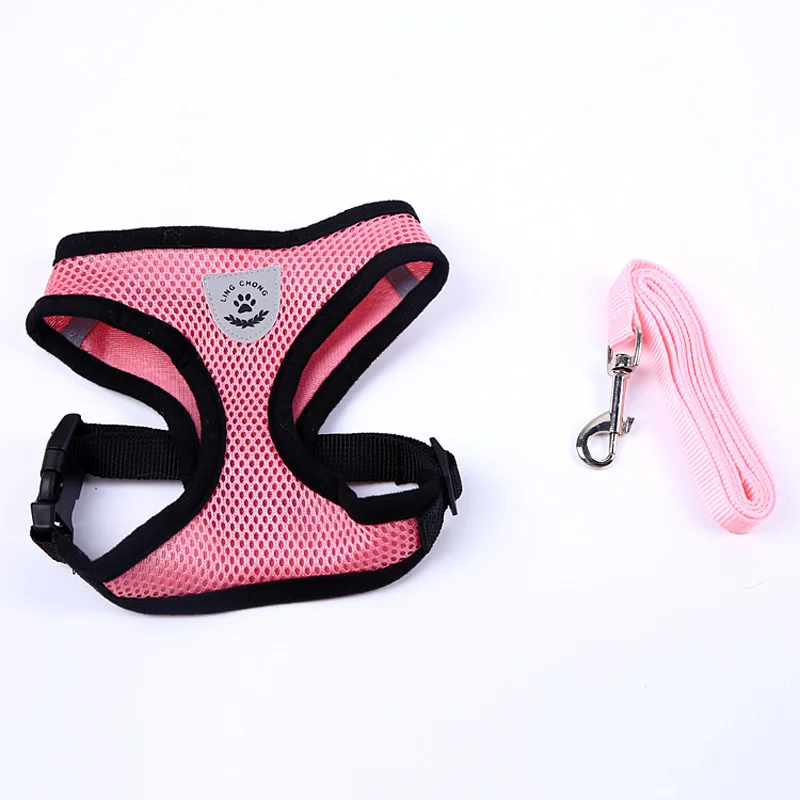 Breathable Mesh Small Dog Pet Harness