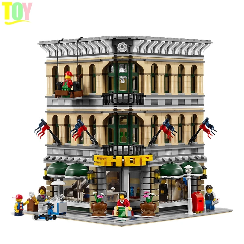 

The Best Gifts Compatible Legoing Creator GRAND EMPORIUM LE GRAND MAGASIN 2232Pcs Model Building Blocks Toy for Children Legoing