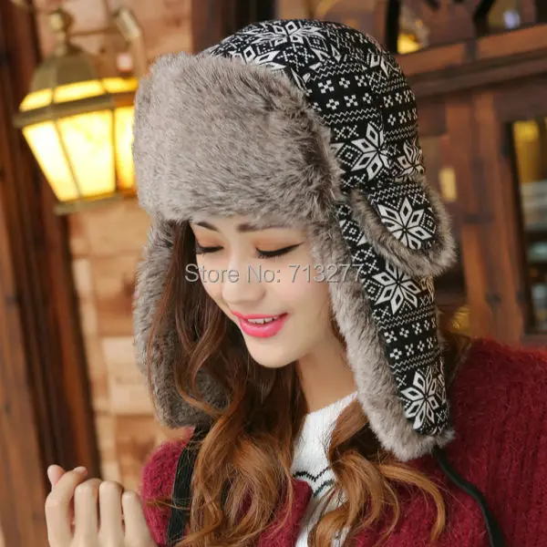 Winter Warm Proof Trapper font b Hat b font font b Women b font Men Bomber