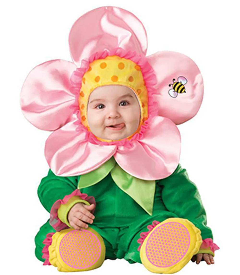 Black Friday Christmas Xmas Halloween Costume Infant Baby Flower Anime Cosplay Newborn Toddlers Clothing