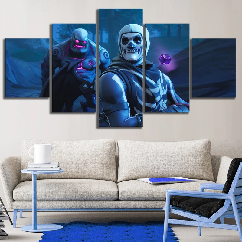 

Fortnight Battle Royal Game HD Print Wall Art Canvas Painting Modern Home Canvas Wall Art For Living Room Painting Modern Decor