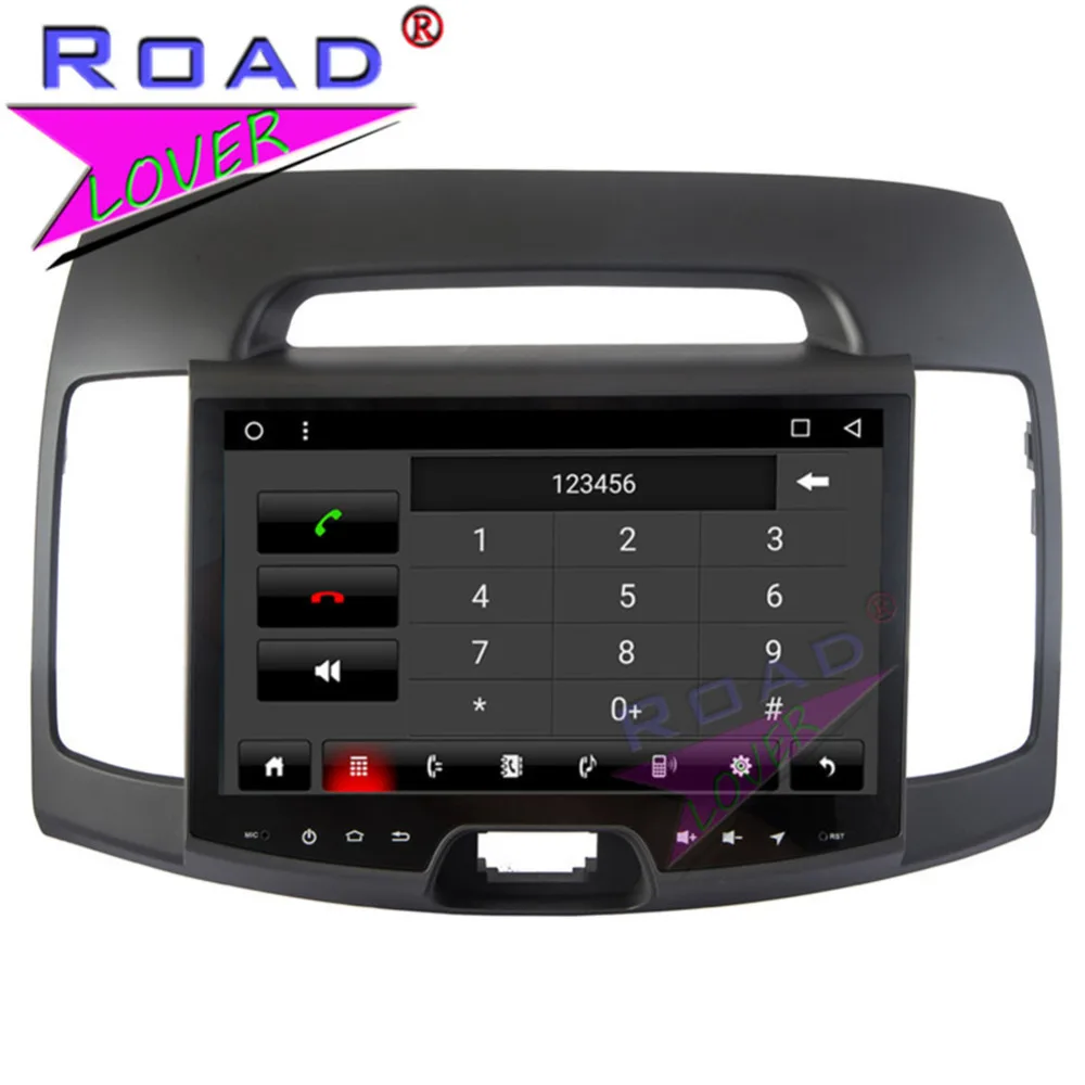 Excellent Roadlover Android 8.1 Car Multimedia Autoradio For Hyundai Elantra 2015 Stereo GPS Navigation Magnitol 2 Din Player Video NO DVD 2