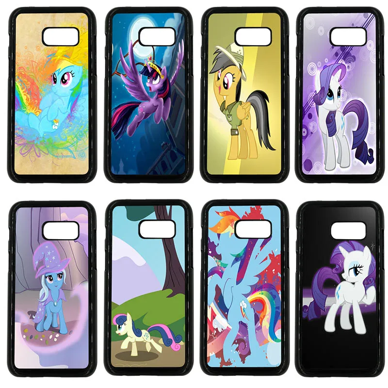 Cell Phone Cases Little Pony Rainbow Dash Clouds Hard Cover for Samsung Galaxy A3 A5 A7 A8 2015 2016 2017 2018 Note 8 5 3 Shell |