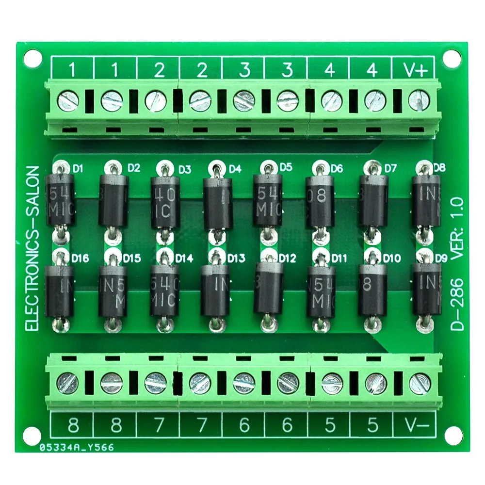 Электроника-салон зажим Диодная матрица модуль, 16 1N5408 3A 1000 V