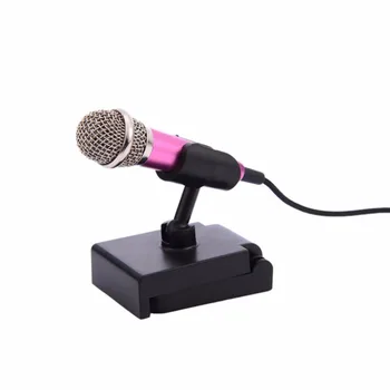 

Mini Mic Portable Microphone Stereo Karaoke Sound Record 3.5mm Plug for IPhone Android All Smartphone Notebook