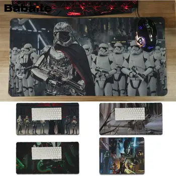 

Babaite Vintage Cool Star Wars The Old Republic Wallpape PC Computer mat Unique Desktop Pad Game Lockedge Large Mousepad