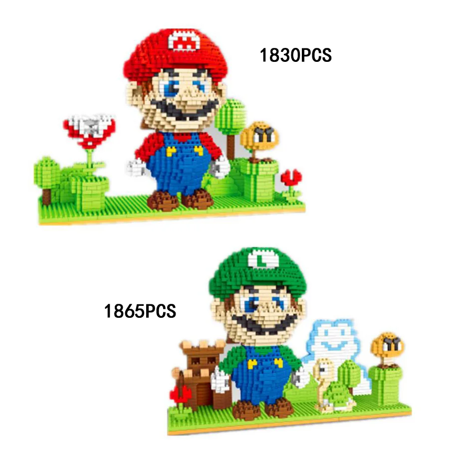 Classic game scenes image micro diamond building block super mario bros nanoblock assemble bricks toys colleciton for kids gifts цена Classic game scenes image micro diamond building block super mario bros nanoblock assemble bricks toys colleciton for kids gifts цены онлайн