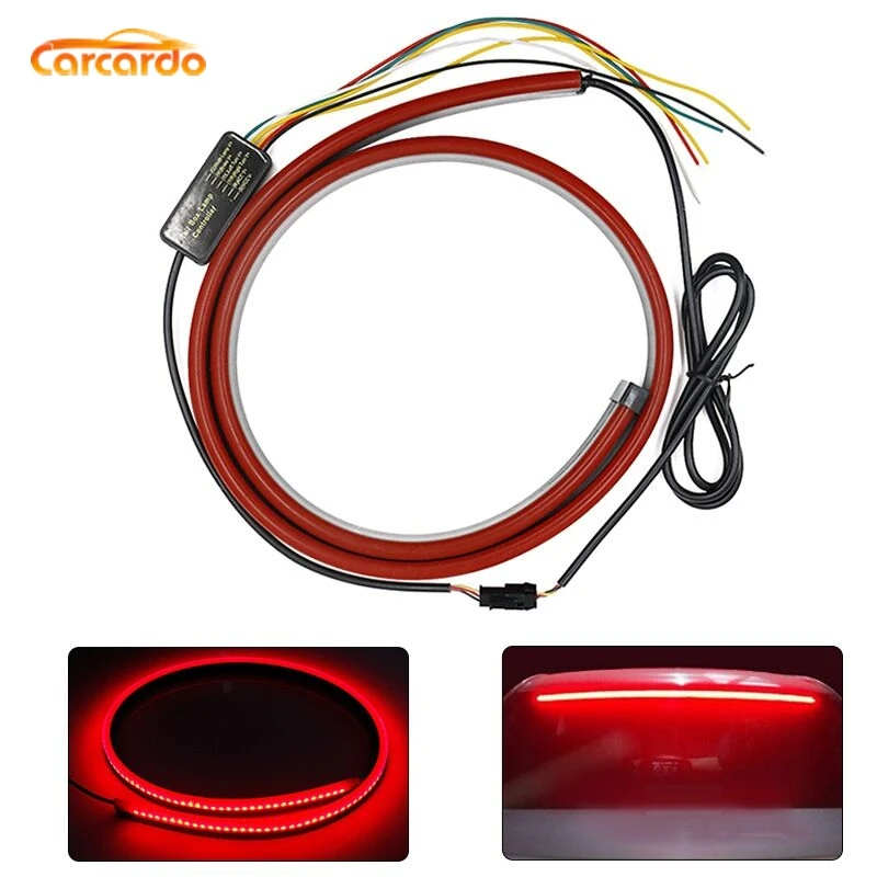 

Carcardo Flashing Brake Light Rear Tail Warning Light Car Third Brake Light High Mount Stop Lamp For Safety Driving