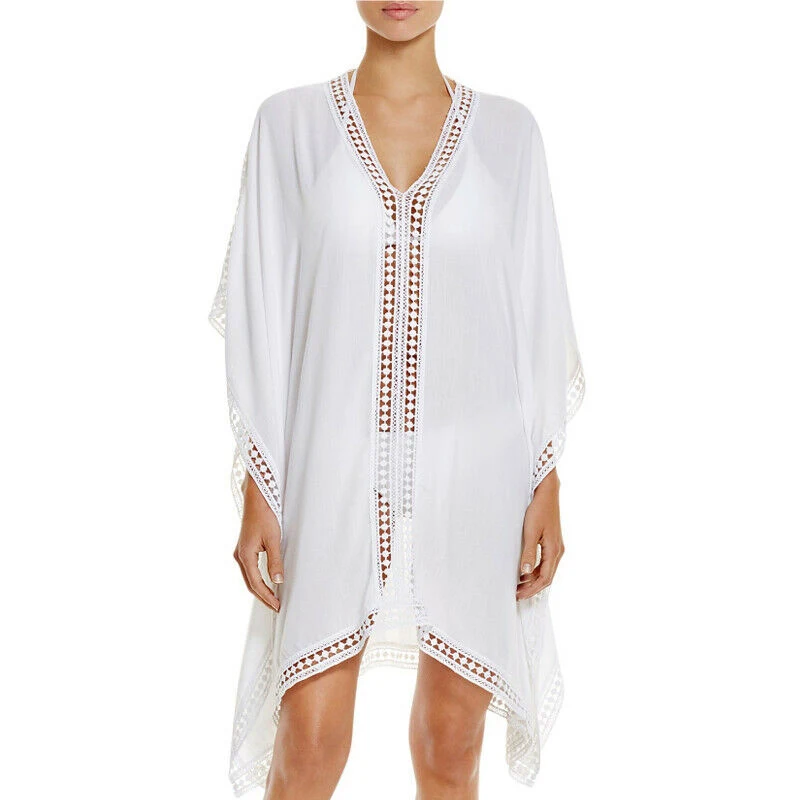 

Fashion Women Summer Bikini Cover Up Sarong Dress Swimwear Kaftan Chiffon Beach Wear