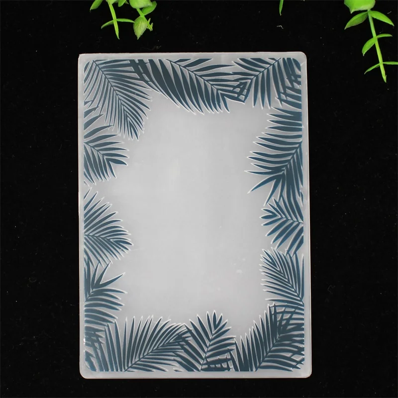 

KLJUYP Leaf Plastic Embossing Folders for DIY Scrapbooking Paper Craft/Card Making Decoration Supplies 106