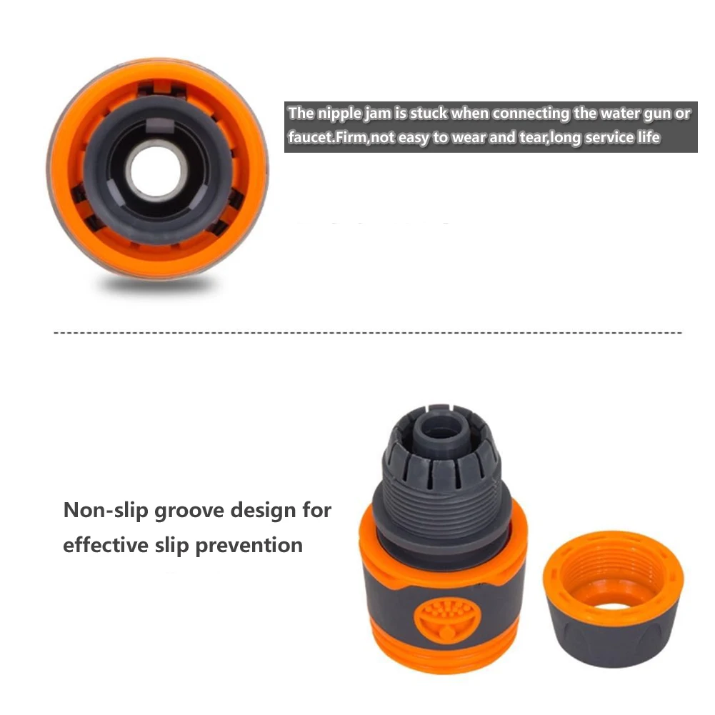 Быстрый разъем(3/4) 2 шт. стандартный патрубок орошение шлангом быстрый разъем для воды домашние садовые инструменты спрей для полива сопла